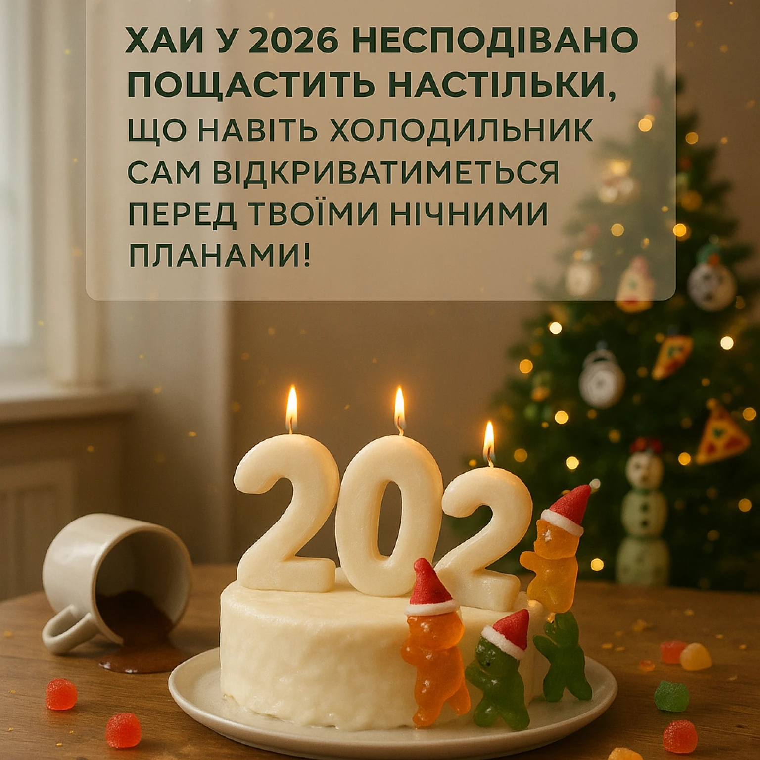 Смішні привітання з новим роком 2026
